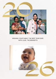 Bookends - Holiday Card by Paperless Post