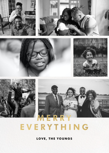 Classic Cutouts - Christmas Card by Paperless Post