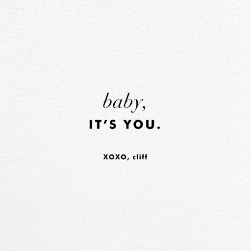 Contour - Valentine's Day Card by Kelly Wearstler - Back