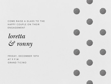 Polka Dot (Horizontal) by Oscar de la Renta