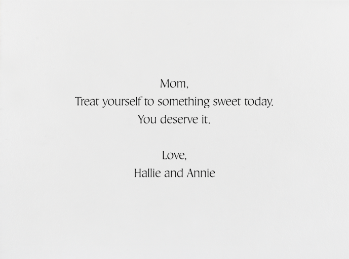 Mama Duckie and Her Twins - Mother's Day Card by Mr. Boddington's Studio - Back