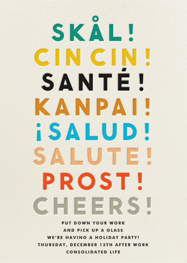 Cheers Language by The Indigo Bunting