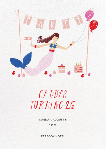 Party's Going Swimmingly by Mr. Boddington's Studio