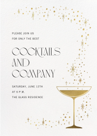 Cocktail party invitation new arrivals