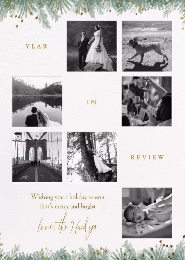 Garland Photos - New Year's Card by Paperless Post