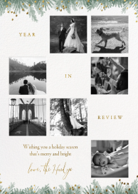 Garland Photos - Holiday Card by Paperless Post