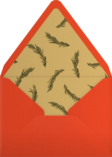 Holly Potpourri - Paperless Post Envelope
