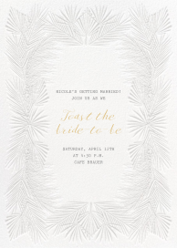 Embossed Palms by Paperless Post