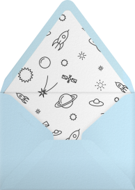 Space Age Neon - Paperless Post Envelope