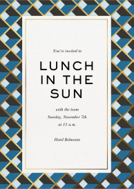 Modernity - Dining & Drinks Invitation by Jonathan Adler