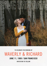 Majuscule by Paperless Post