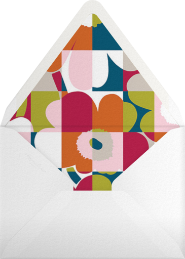 Ruutu-Unikko (Stationery) - Marimekko Envelope