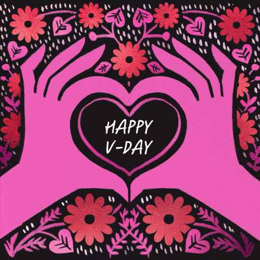 Heart in Hand - Valentine's Day Card by Hello!Lucky