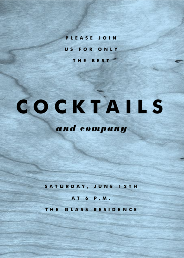 Wood Stain - Party Invitation by Paperless Post