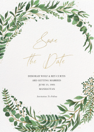Verde - Save the Date by Paperless Post