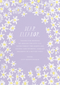 Among the Daisies - Thank You Card by Mr. Boddington's Studio