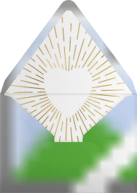 Radiant Love - Paperless Post Envelope