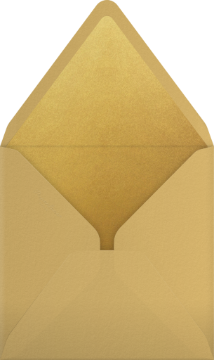 Lunar Gold - Paperless Post Envelope