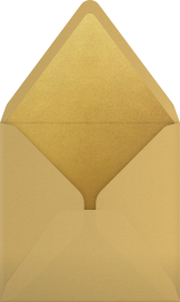 Lunar Gold - Paperless Post Envelope
