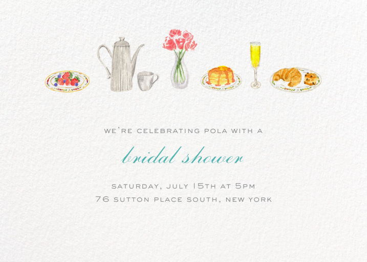 Brunch - Bridal Shower Invitation by Paperless Post
