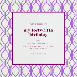 Cadogan - Birthday Invitation by Paperless Post