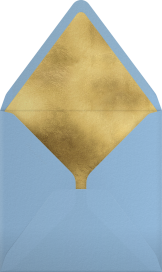Gold Scroll - Paperless Post Envelope