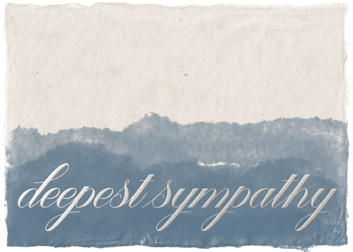 Deep Sympathy - Greeting Card by Paperless Post