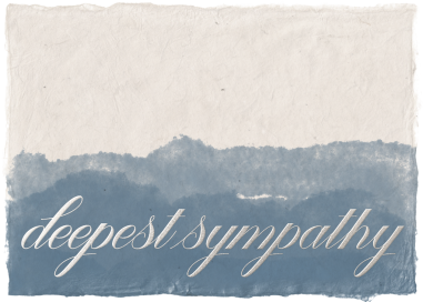 Deep Sympathy - Greeting Card by Paperless Post