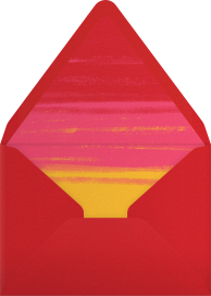 Pink Sunset - Paperless Post Envelope