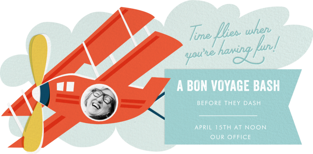 Sky Rider - Celebration Invitation by Cheree Berry Paper & Design