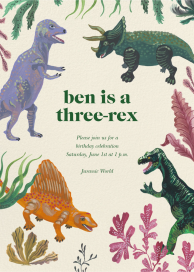 Dino Garden by Nathalie Lété