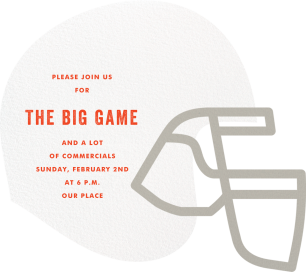 Helmet Head by Paperless Post