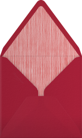 Candy Cane - Paperless Post Envelope