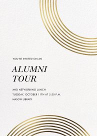 Sand Garden - Alumni Event Invitation by kate spade new york
