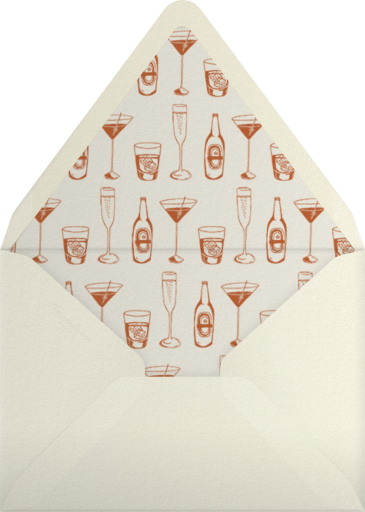 New Years Cocktails - Paperless Post Envelope