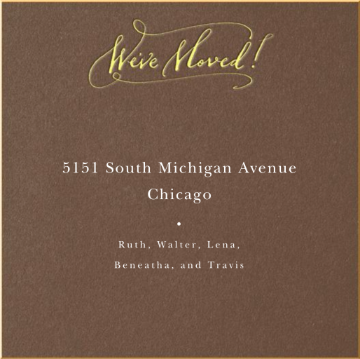 We've Moved (Calligraphed) - Moving Announcement by Paperless Post