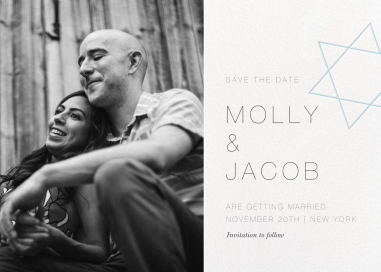 Nissuin (Photo Save the Date) by Paperless Post