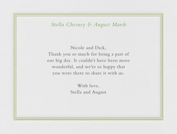 Saranac (Thank You) by Crane & Co.