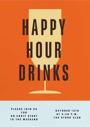 Drink It In - Cocktail Party Invitation by Paperless Post