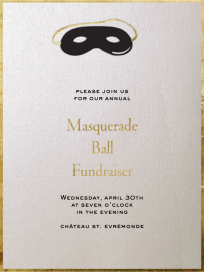Domino Mask - Business Event Invitation by Paperless Post