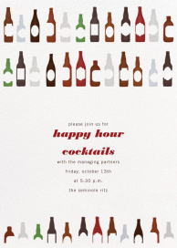 99 Bottles - Happy Hour Invitation by Paperless Post