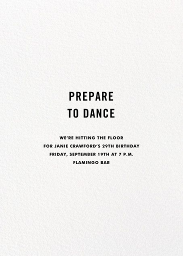 Confetti Photo - Birthday Invitation by kate spade new york - Back