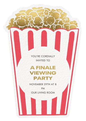 Corny - Viewing Party Invitation by Hello!Lucky