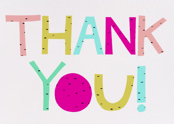 Sparkled Thank You - Thank You Card by Ashley G
