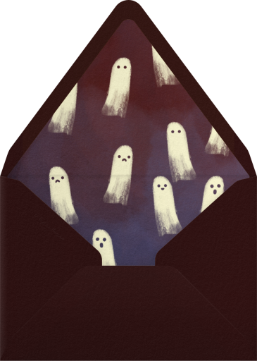 Ghostly Manor - Paperless Post Envelope