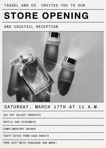 Detail Oriented - Shopping Event Invitation by Paperless Post