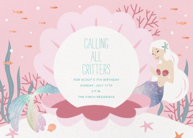 Mermaid Cove by Paperless Post