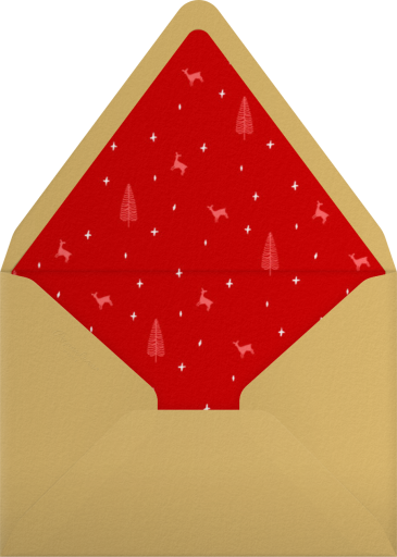 Snow Pine Valley (Horizontal) - Paperless Post Envelope