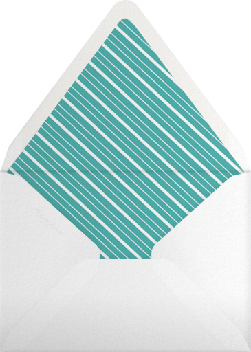 Golden String Lanterns - Paperless Post Envelope