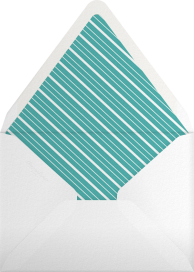 Golden String Lanterns - Paperless Post Envelope